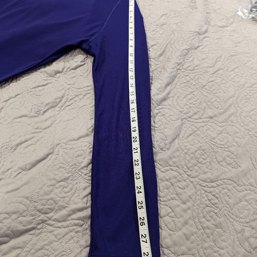 ADIDAS Purple Long Sleeve Shirt - Picture 6 of 9
